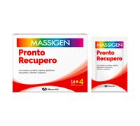 Massigen Linea Sali Minerali Pronto Recupero Integratore 14 + 4 Buste Arancia Rossa PROMO