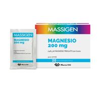 Massigen Magnesio Pidolato Integratore Sali Minerali Limone 20 Bustine