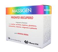 Massigen Magnesio e Potassio 14 Bustine Integratore Alimentare Pronto Recupero