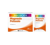 Massigen - Magnesio e Potassio con Vitamine A C E Confezione 30 Bustine PROMO