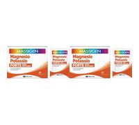 MASSIGEN Magnesio e Potassio FORTE Zero Zuccheri 2x192 g Polvere per s