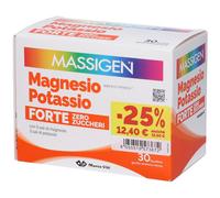 Massigen Magnesio E Potassio Forte Integratore Energizzante 30 Bustine
