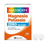 Massigen magnesio e potassio senza zuccheri 60 compresse
