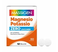 Massigen Magnesio e Potassio Senza Zucchero, 60 Compresse