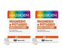 Massigen Magnesio e Potassio Senza Zucchero Compresse 2x60 pz Compress
