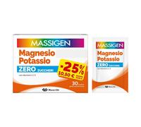 Massigen Magnesio e Potassio Zero Zuccheri Integratore con Vitamine, 30 Bustine
