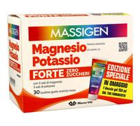Massigen Magnesio Potassio Forte Energia Muscoli 30 bustine