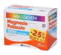 Massigen Magnesio Potassio zero zuccheri 30 bustine