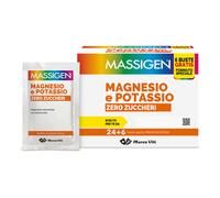 Massigen Magnesio Potassio Zero Zucchero 24+6 Bustine