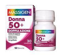 Massigen Multivitaminico Donna 50+ 30 compresse - Integratore Alimentare