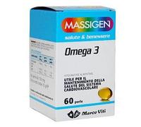 Massigen - Omega 3 Nuova Formulazione Potenziata Confezione 60 Perle
