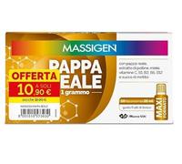 MASSIGEN PAPPA REALE 10 FLACONCINI DA 25 ML 10,90 E