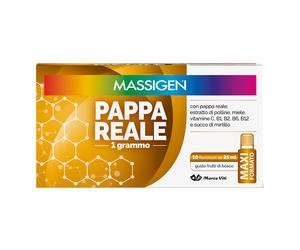 Massigen pappa reale 10 flaconi da 25 ml