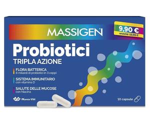 MASSIGEN PROBIOTICI 10CPS 24OS