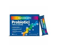 Massigen Probiotici Tripla Azione Integratore di Fermenti Lattici 12 stickpack