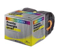 MASSIGEN PRONTA ENERGIA SPORT 12 Bustine + Telo in Omaggio Gusto Arancia Rossa