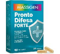 Massigen Pronto Difesa Forte 20 Capsule Integratore per Difese Immunitarie