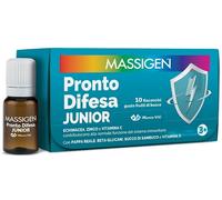Massigen Pronto Difesa Junior Integratore Da 10 Flaconcini