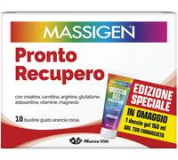 3X MASSIGEN PRONTO RECUPERO 54 BUSTINE VITAMINE + MINERALI