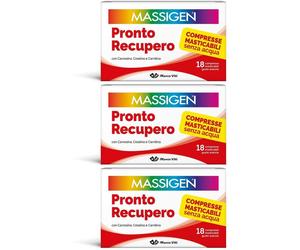 Massigen Pronto Recupero Compresse Masticabili 3x54 g Compresse