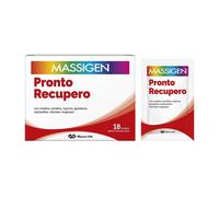 Massigen Pronto Recupero Integratore Gusto Arancia Rossa, 18 bustine