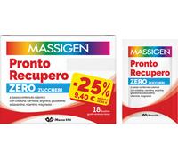 massigen Pronto Recupero Zero Zuccheri 18 Bustine