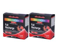MASSIGEN Sport Full Recharge Bustine Gusto Frutti di Bosco 2x105 g