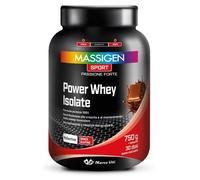 MASSIGEN SPORT POWER Proteine isolate del siero del latte gusto cioccolato 750g