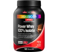MASSIGEN SPORT POWER WHEY ISOLATE Cioccolato 750gr - 30 DOSI