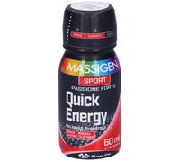 MASSIGEN Sport Quick Energy Gusto Arancia 60 ml Soluzione bevibile