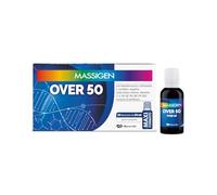 Massigen - Tonico Over 50, Integratore Energetico per Over 50 con Sambuco e Schizandra, Per Sostenere il Benessere Fisico e Mentale, 10 Flaconcini da 25 ml, Senza Glutine