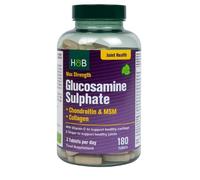 Massima Forza Glucosamina Solfato + Condroitina e MSM + Collagene - 180 compresse