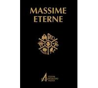 Massime eterne. Preghiere e meditazioni. Copertina nera