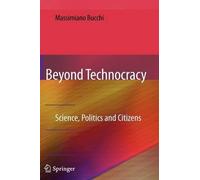 Massimiano Bucchi Beyond Technocracy (Copertina rigida)