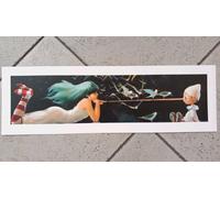 Massimiliano Frezzato - PInocchio Con La FATA - Litografia 48X15