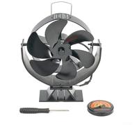 Massimizza l'efficienza del tuo bruciatore di legna da ardere con il nostro design avanzato a 6 pale per caminetto