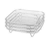 Massimizza l'efficienza della preparazione dei pasti con scaffali quadrati in ac