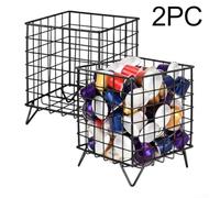Massimizza lo spazio con questo organizer per capsule di caffè in metallo di grande capacità, adatto a qualsiasi ambiente
