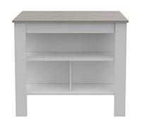 Massimizza lo spazio della cucina con isola cucina multifunzionale, 3 ripiani nascosti, protezione dalle nanoparticelle d'argento, design elegante multicolore per case moderne