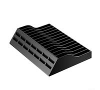 Massimizza lo spazio sulla scrivania con questo supporto per carte da gioco 14 in 1 per Switch 2 dotato di struttura in ABS resistente e finitura liscia per una protezione quotidiana