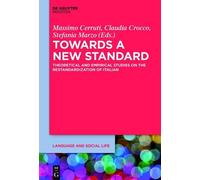 Massimo Cerruti Towards a New Standard (Copertina rigida)