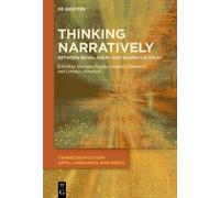 Massimo Fusillo Thinking Narratively (Copertina rigida)