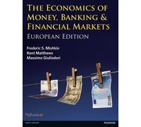 Massimo Giuliodori Frederic S Mi Economics of Money, Banking and Fin (Tascabile)