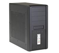Massimo In potere - 480 W caso, USB 2,0, sistema Audio Fw1394, montare senza bisogno viti, filtro antipolvere, aderente, ventola ventilazione ecc a convezione pannello su un lato, Nero