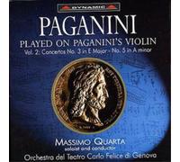 Massimo Quarta Paganini Played On Paganini's Violin Vol. 2 (Quarta) (CD) Album