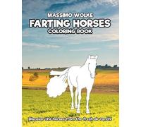 Massimo Wolke Farting Horses - Coloring Book (Tascabile)