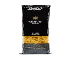 Massimo Zero Fusilli Senza Glutine 1 Kg Pasta Di Mais e Riso Per Celiaci