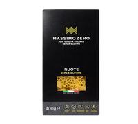 MASSIMO ZERO PASTA SECCA 400 GR SENZA GLUTINE, TAGLIO RUOTE