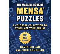 David Millar Fred Coughlin American Men Massive Book of Mensa® Puzzl (Tascabile)