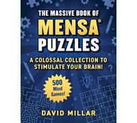 David Millar Fred Coughlin American Men Massive Book of Mensa® Puzzl (Tascabile)
